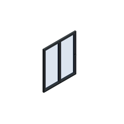 Image for MB-86 Fold Line Folding door 2-leaf 2-2-0 outward opening