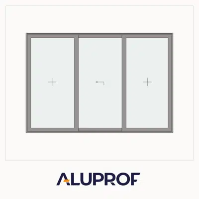 изображение для MB-59 Slide Door 3-sash Fixed - Slide - Fixed