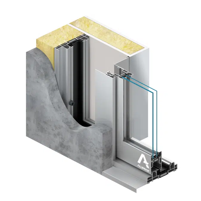 MB-59 Slide Galandage Door 2-sash Double-rail