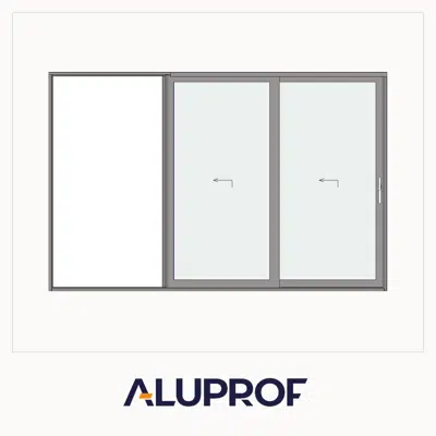 afbeelding voor MB-59 Slide Galandage Door 2-sash Double-rail