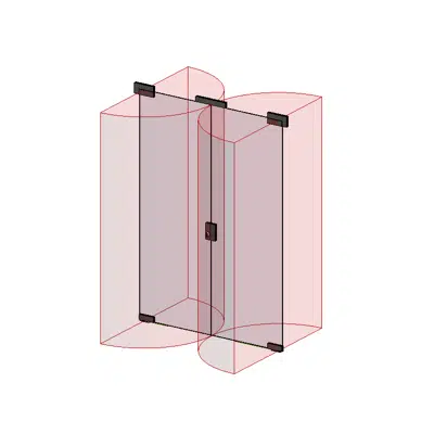 Image for MB-EXPO Double swing door for internal partition walls