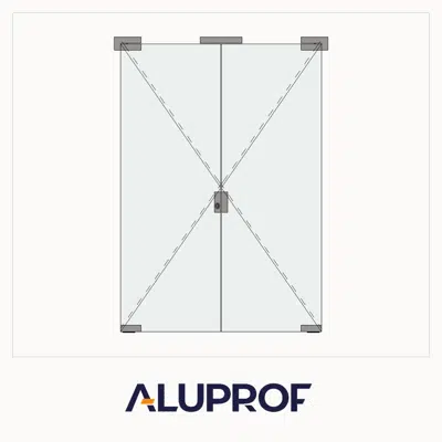 bild för MB-EXPO Double swing door for internal partition walls