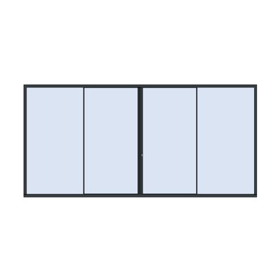 Image for MB-Skyline Type R Sliding Door 4-sash Fixed - Slide - Slide - Fixed