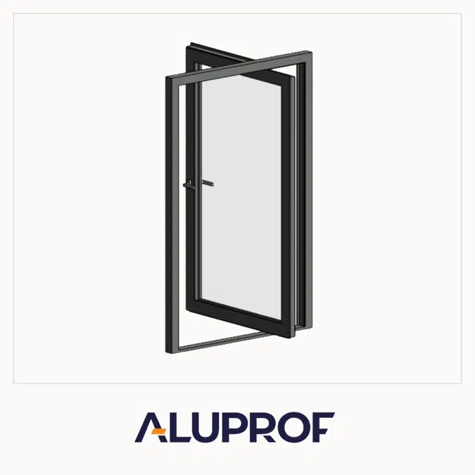 MB-86N PIVOT Glass Door Single Inward Opening