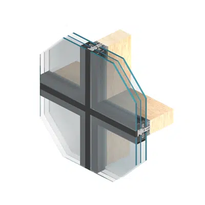 Image pour MB-SR50N A EFEKT Overlapping facade system for wood and steel