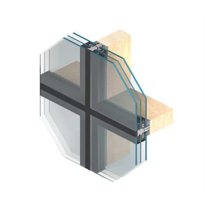 MB-SR50N A EFEKT Overlapping facade system for wood and steel