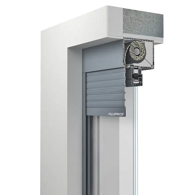 SKT OPOTERM top mounted roller shutter system