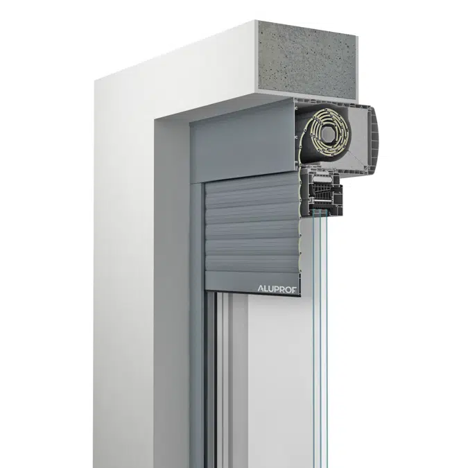 SKT OPOTERM top mounted roller shutter system