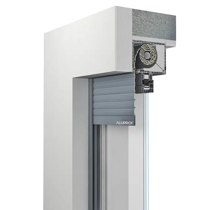 SKT OPOTERM top mounted roller shutter system