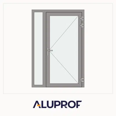 изображение для MB-86 ST Door Single Opening Outwards with Sidelight