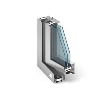 Image for MB-86 AERO Window 3-sash Fixed - Tilt&Turn - Fixed