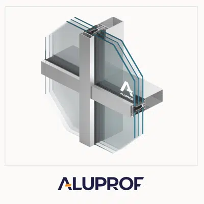 afbeelding voor MB-SR50N HI mullion-transom curtain wall with enhanced thermal insulation
