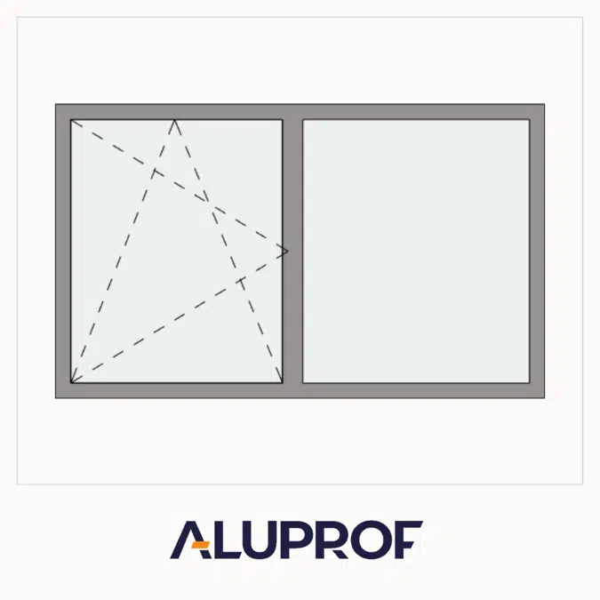 MB-79N US Window Type B 2-sash Tilt&Turn-Fixed