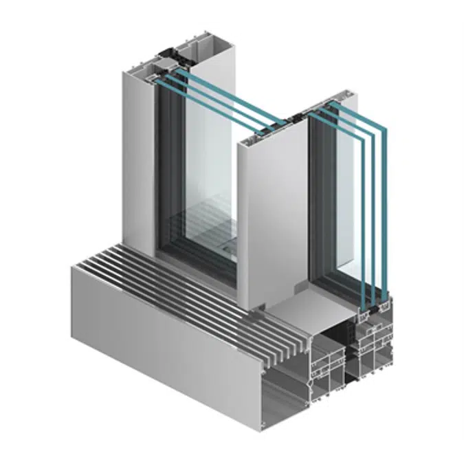 MB-Skyline Sliding Door 2-sash Slide - Slide