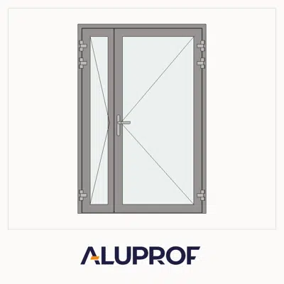 Image for MB-78EI External Fireproof Double Door Opening Outwards for wall / curtain wall