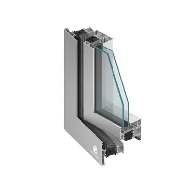 Image for MB-86 SI Window 3-sash Fixed - Tilt&Turn - Fixed