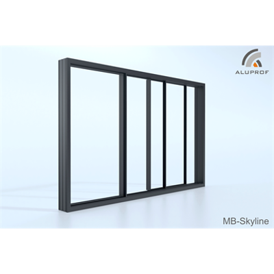 Image for MB-Skyline Sliding Door 3-sash Slide - Fixed - Slide