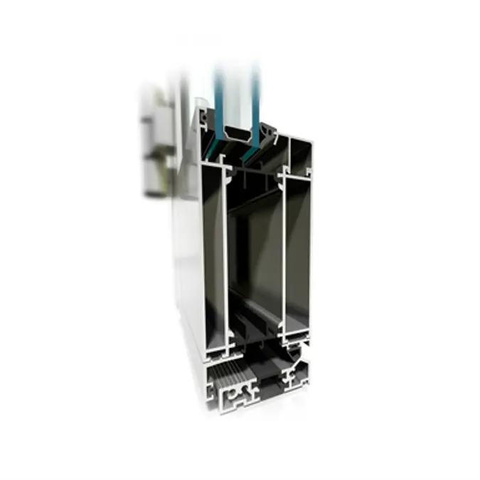 BIM objects - Free download! MB-70 Two-winged door opening inwards ...