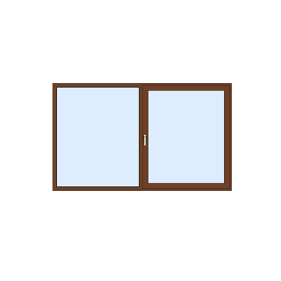 Image for MB-79N SI Window 2-sash Tilt and Turn - Fixed