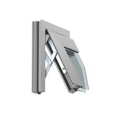Image for MB-59S Casement Window 2-sash Top-hung