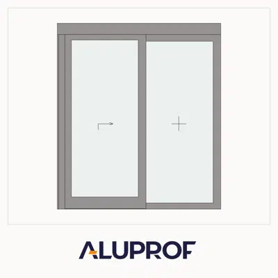 изображение для MB-78EI DPA Automatic Sliding Fireproof Single Door with Sidelight