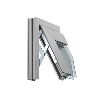 Image for MB-59S Casement Window 1-sash Top-hung