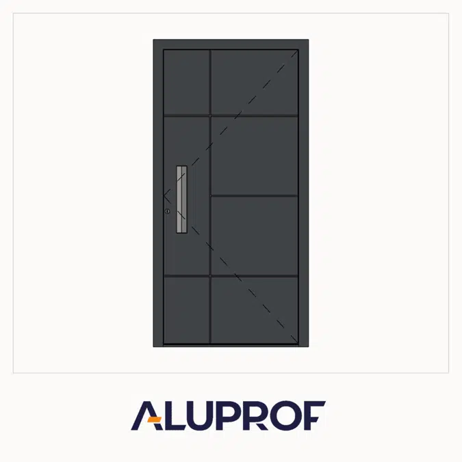 MB-79N SI Panel Door Single AD16 Inward/Outward Opening