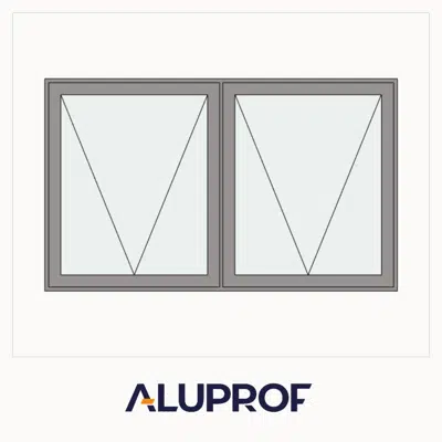 imagem para MB-79N Casement Window 2-sash Top-hung