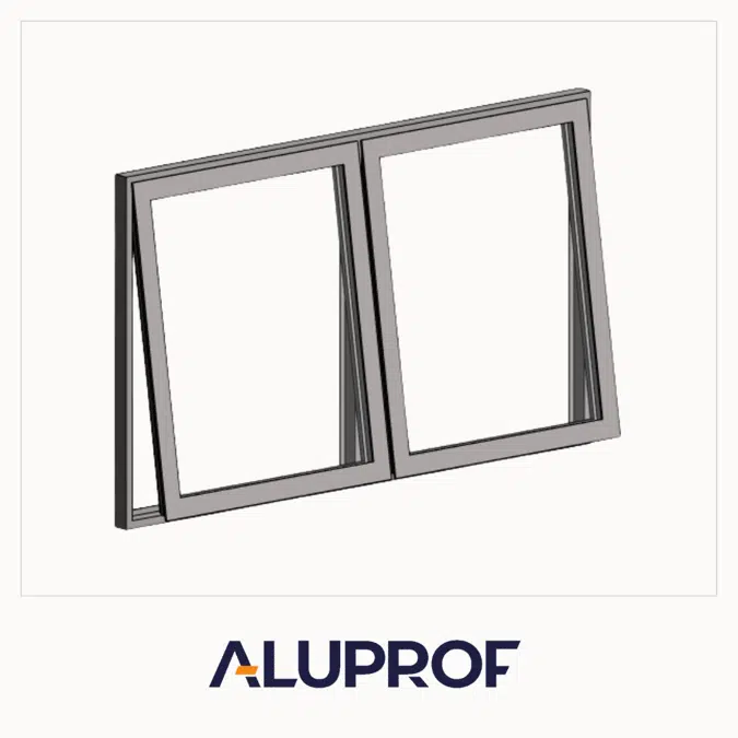 MB-79N Casement Window 2-sash Top-hung