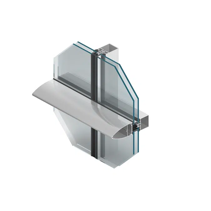 MB-SR50N PL Mullion-Transom Curtain Wall