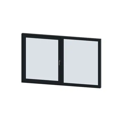 Image for MB-104 Passive AERO Window 2-sash Tilt&Turn - Fixed