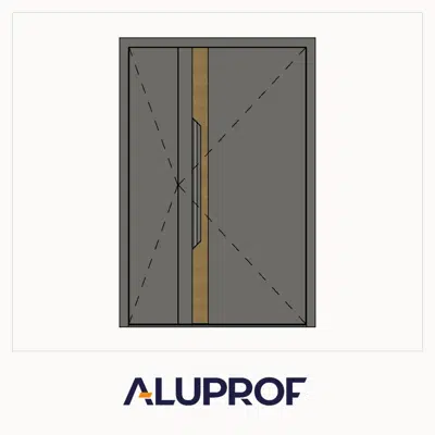 Image pour MB-86N SI Panel Door Double AD34 Inward/Outward Opening