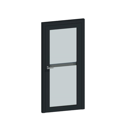 Image for MB-86N SI Door Single Outward Opening for wall / curtain wall