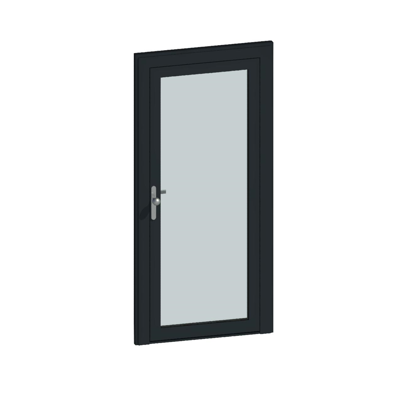 Image for MB-86N SI Door Single Inward Opening for wall / curtain wall