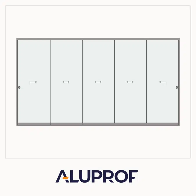 MB-OpenSlide Quintuple Sliding Door