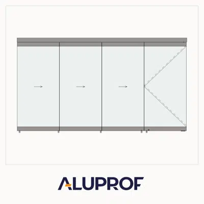 Image for MB-EXPO Mobile internal partition wall 4-leaf 4-3-1