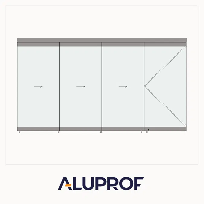 MB-EXPO Mobile internal partition wall 4-leaf 4-3-1