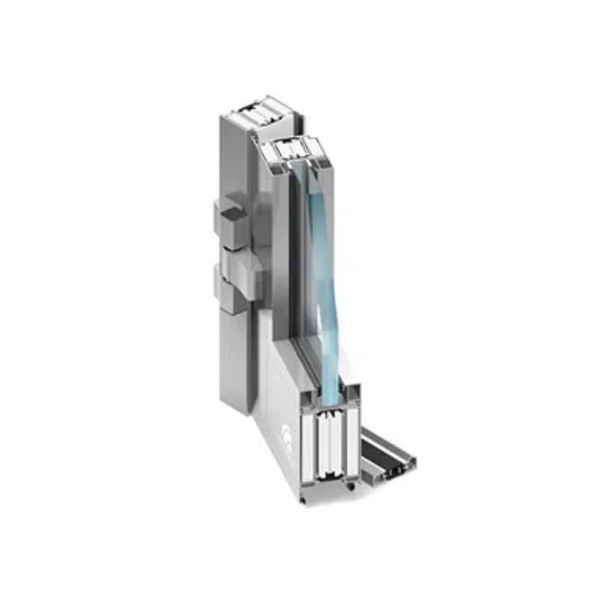 MB-78EI Internal Fireproof Double Door Opening Outwards