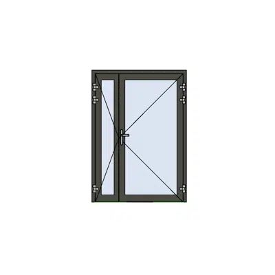 Image pour MB-78EI Internal Fireproof Double Door Opening Outwards