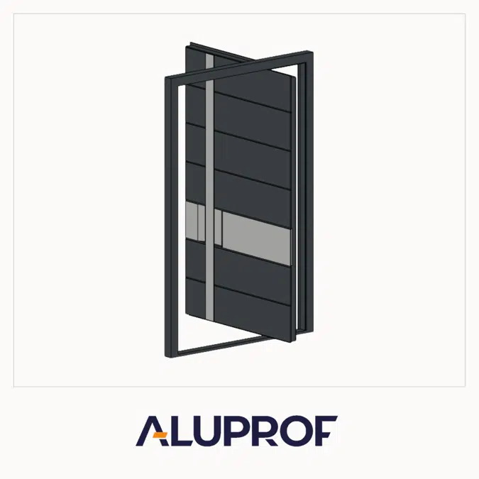 MB-86N PIVOT Panel Door PD17 Single Inward Opening