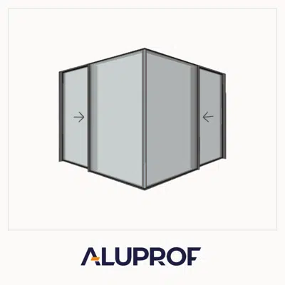 Bild für MB-Skyline Type S Narrow-Profile Corner sliding door Slide-GlassCorner-Slide
