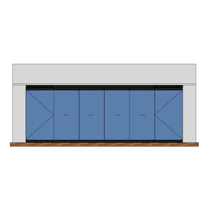 MB-EXPO Mobile internal partition wall 6-leaf 6-4-2