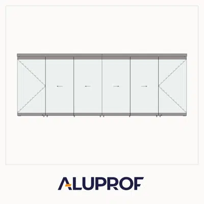 Image pour MB-EXPO Mobile internal partition wall 6-leaf 6-4-2