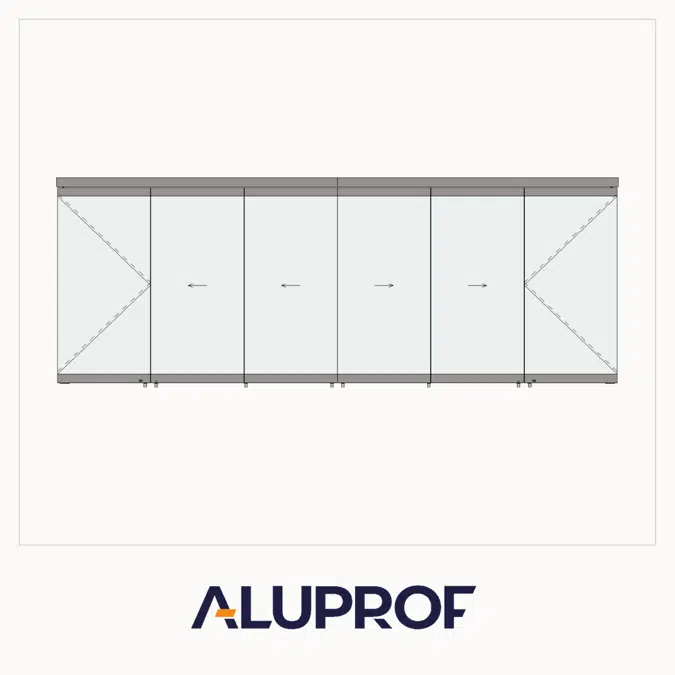 MB-EXPO Mobile internal partition wall 6-leaf 6-4-2