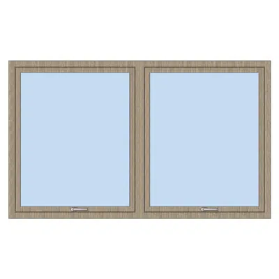 Image for MB-86 Casement Window 2-sash Top-hung
