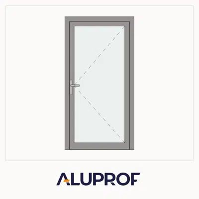 Image for MB-104 Passive SI Door Single inward opening for wall / curtain wall