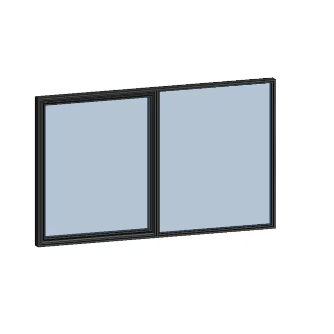 MB-SLIMLINE Window 2-sash Tilt and Turn - Fixed