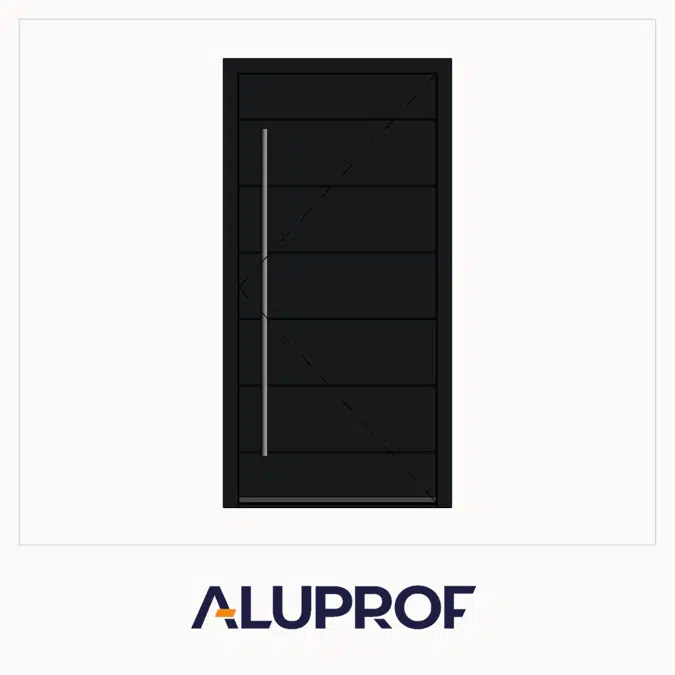 MB-86N SI Panel Door Single AP05 Inward/Outward Opening