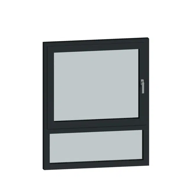 MB-86N SI Window 2-sash Vertical Fix-Bottomhung Casement