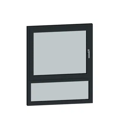 Image for MB-86N SI Window 2-sash Vertical Fix-Bottomhung Casement
